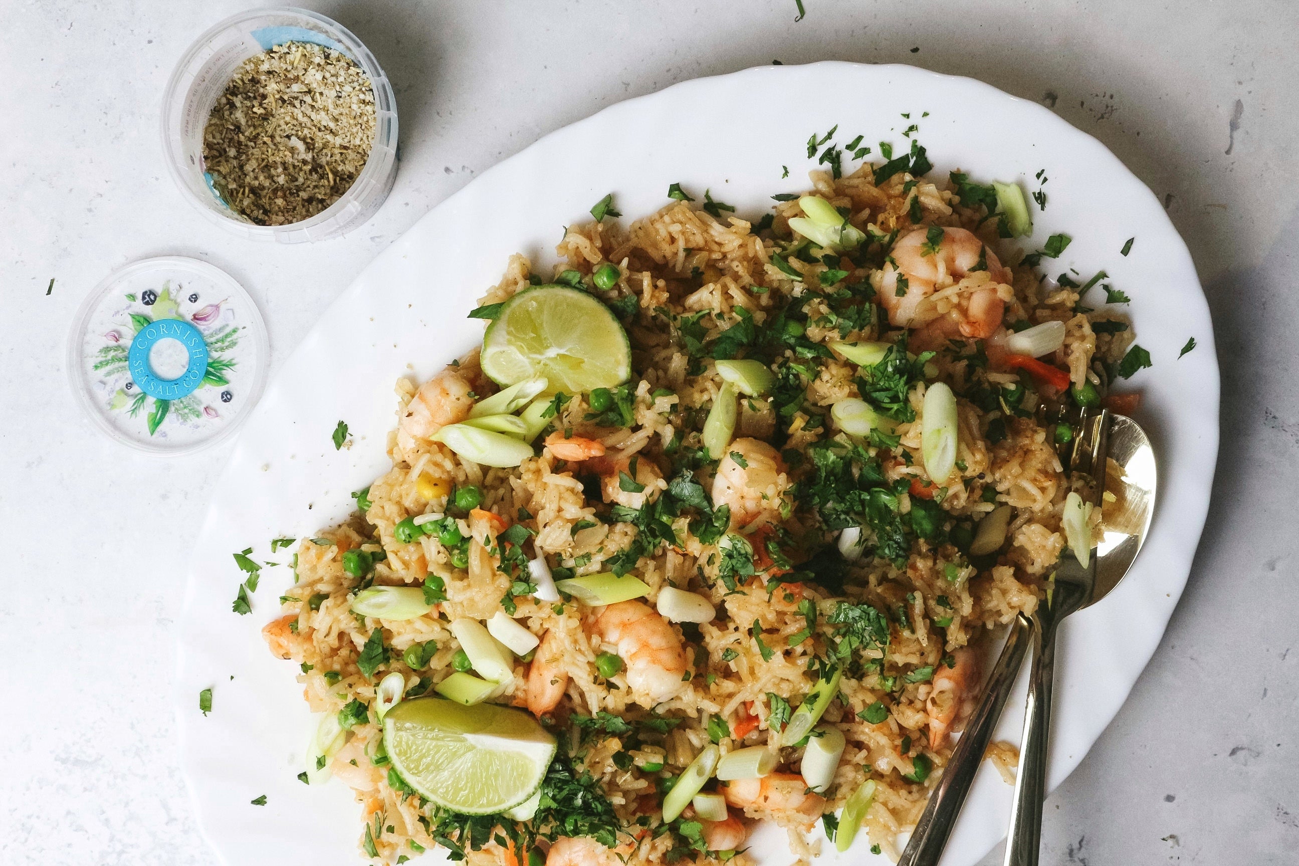 Prawn and Vegetable Pilau recipe with Cornish Sea Salt Roasting Salt – Cornish Sea Salt Company Ltd