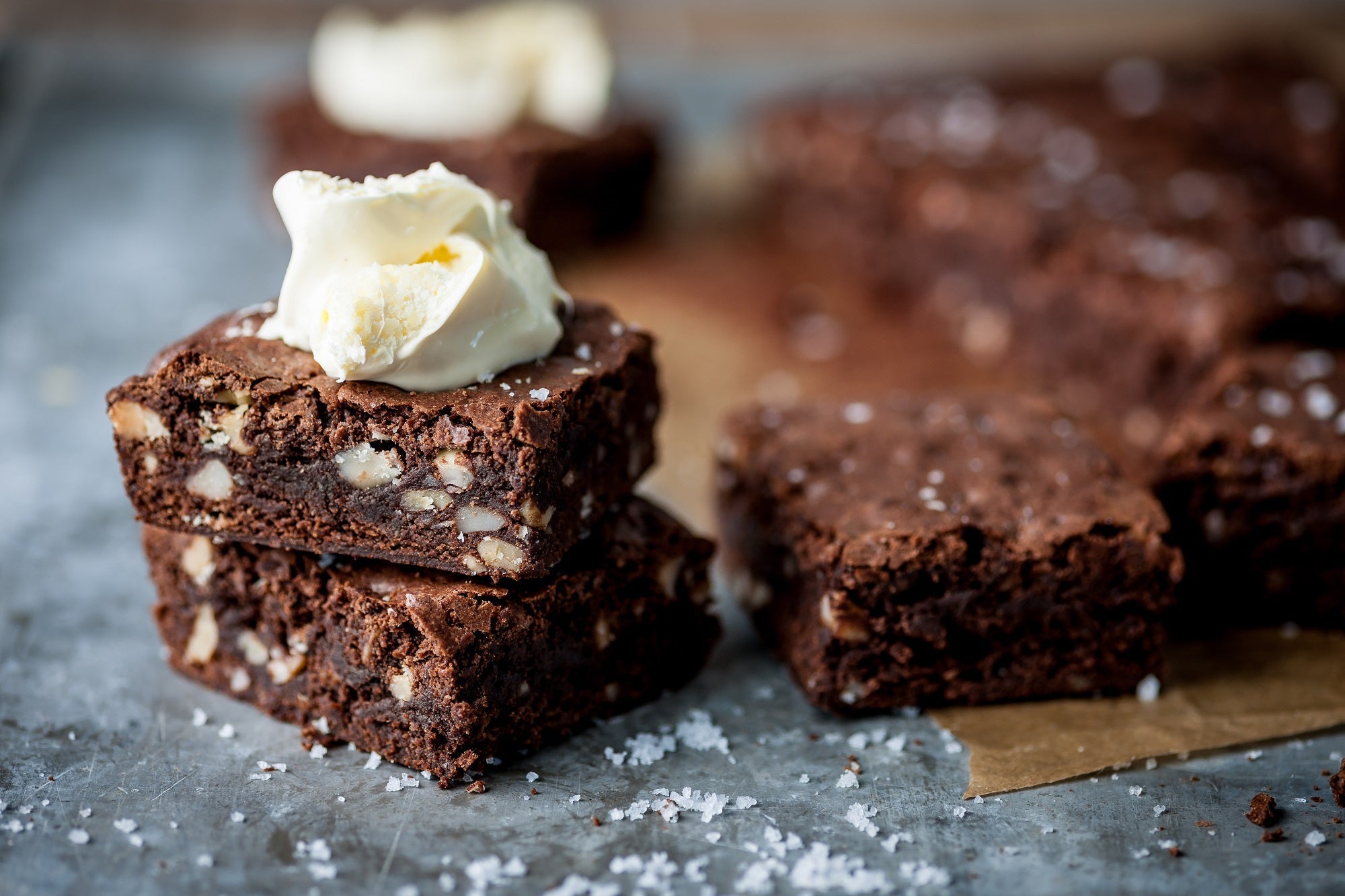 Chocolate Brownies with Cornish Sea Salt – Cornish Sea Salt Company Ltd