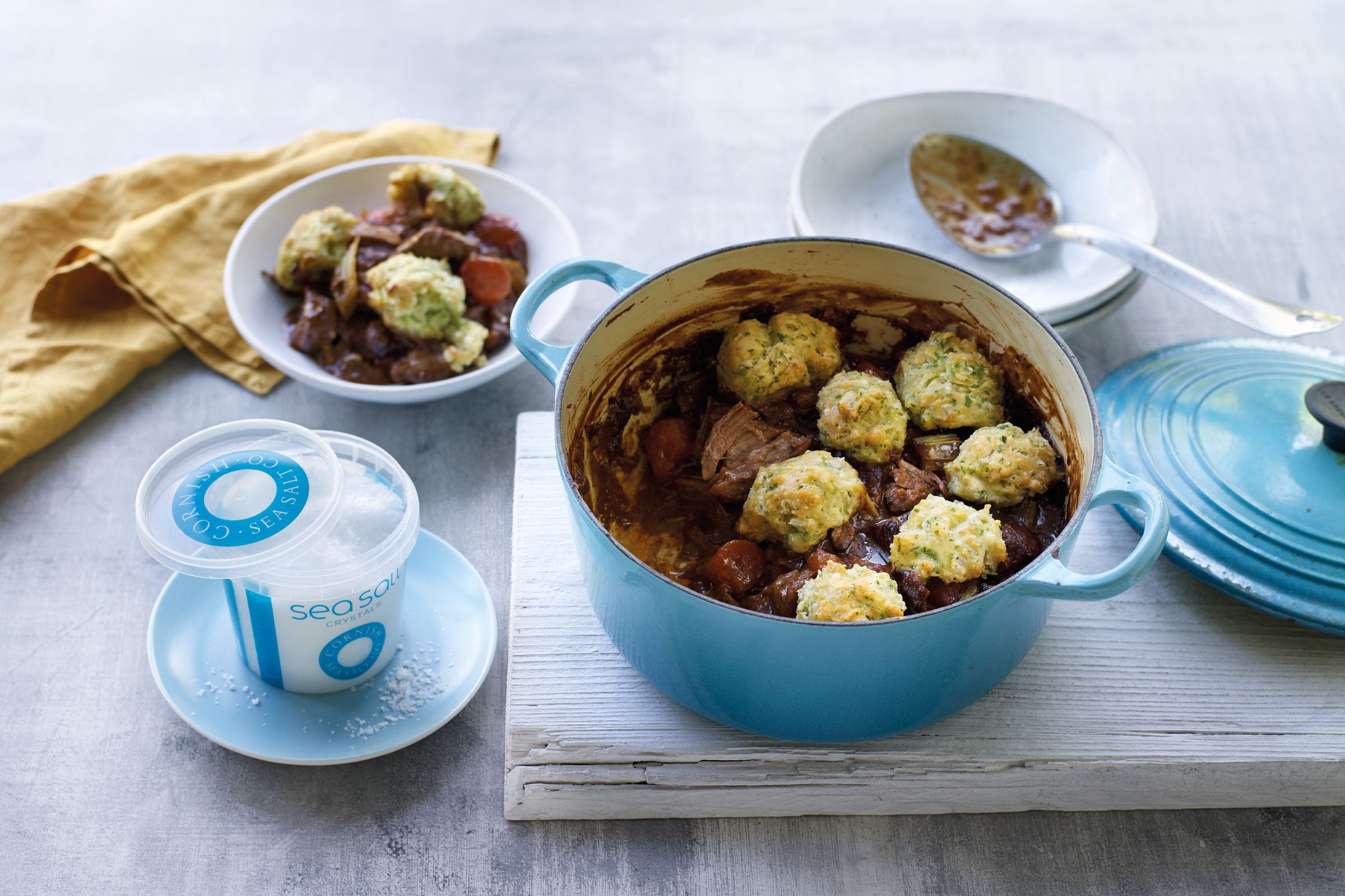 Winter Beef Stew with Dumplings &ndash; Cornish Sea Salt Company Ltd