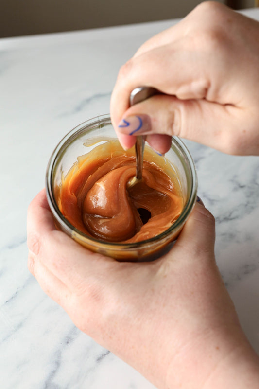 Smoked Sea Salt and Caramel Chocolate Pots