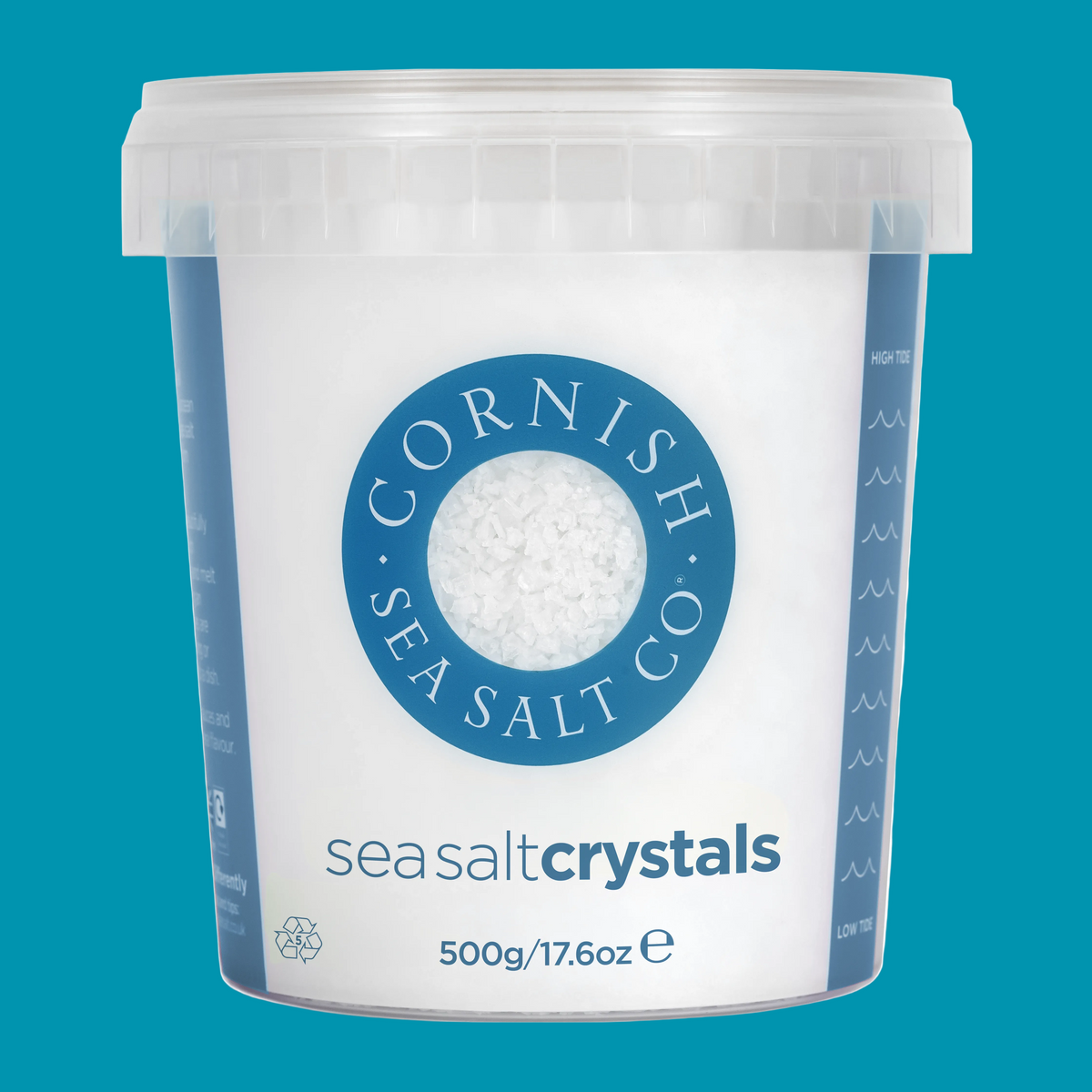 Cornish sea salt 500g sea salt crystals 