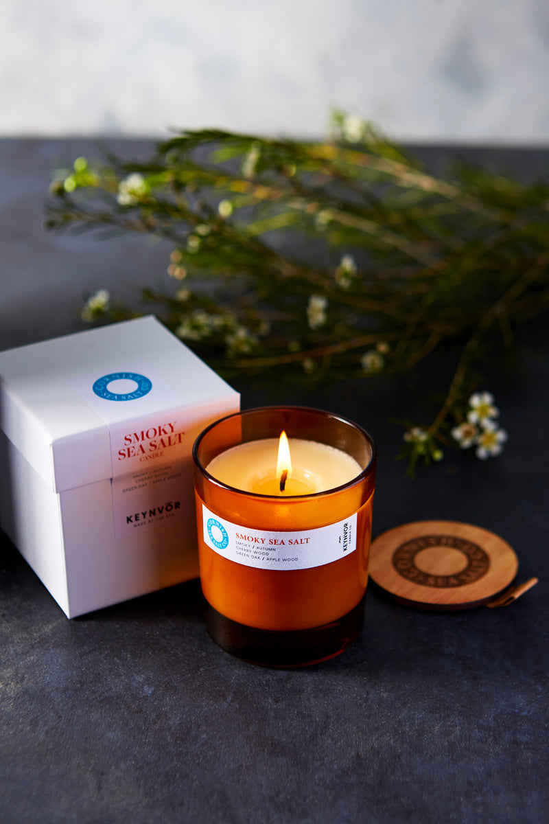 Back Soon! Smoky Sea Salt Candle