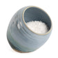 New  |  Large Handmade Salt Pig - Green and Blue