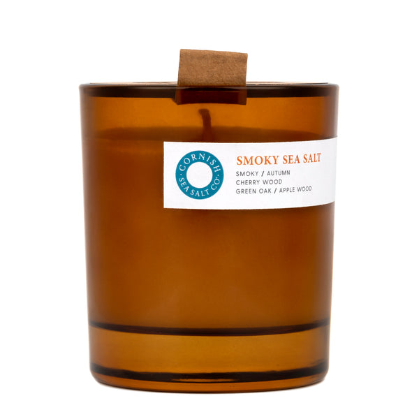 Smoky Sea Salt Candle Cornish Sea Salt Company Ltd