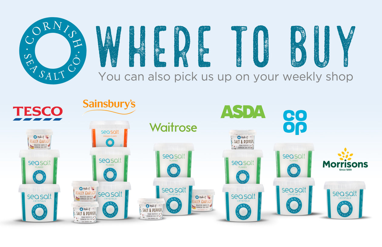 Cornish Sea Salt Pure and Natural Sea Salt from Cornwall Cornish Sea